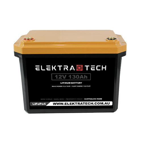 130Ah Lithium LiFePo4 Battery - ElektraTech