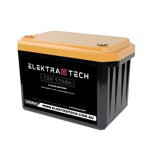 170Ah Lithium LiFePO4 Battery - ElektraTech